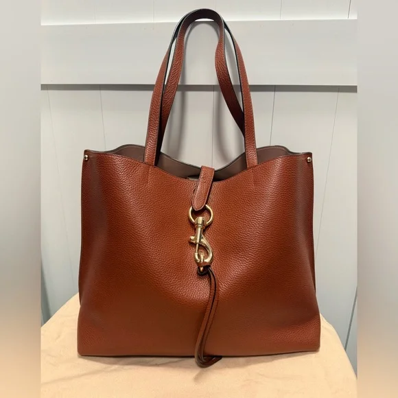 Rebecca Minkoff Megan Tote in Acorn with Gold Hardware - Picture 5 of 16